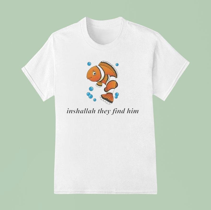 Halal Family Inshallah They Find Him Fish Shirt