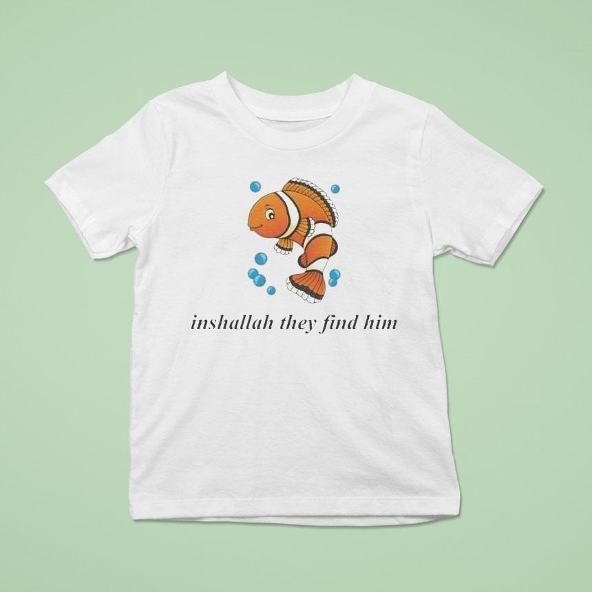Halal Family Inshallah They Find Him Fish Shirt