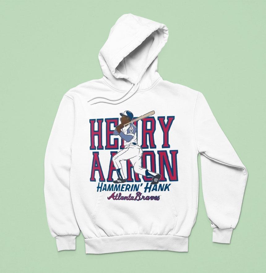 Hank Aaron Atlanta Braves Henry Aaron Hammerin' Hank Baseball Mlb Shirt Hank Aaron Atlanta Braves Henry Aaron Hammerin' Hank Baseball Mlb Shirt