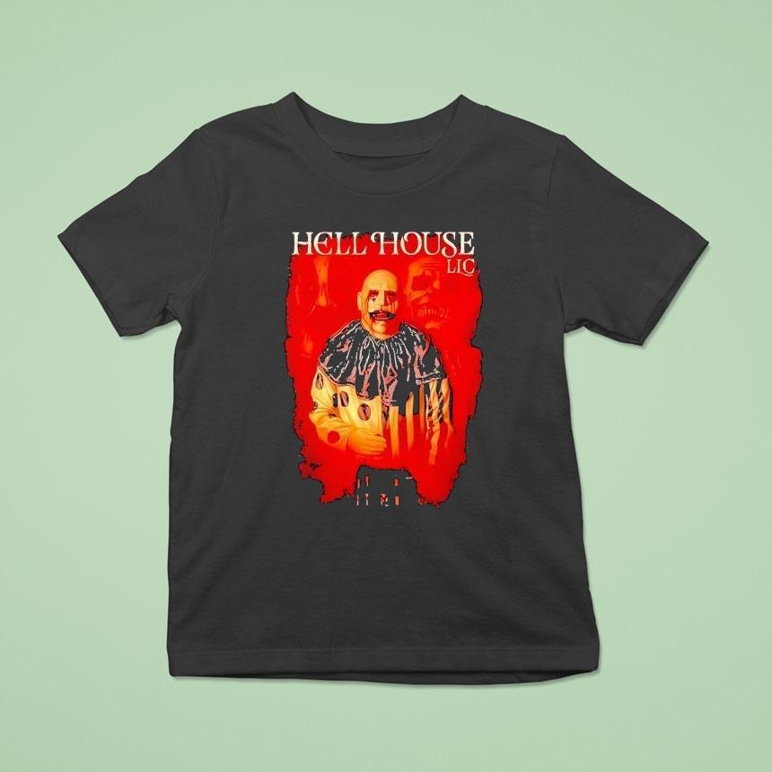 Hell House Lic The Basement Beckons Killer Armour Shirt