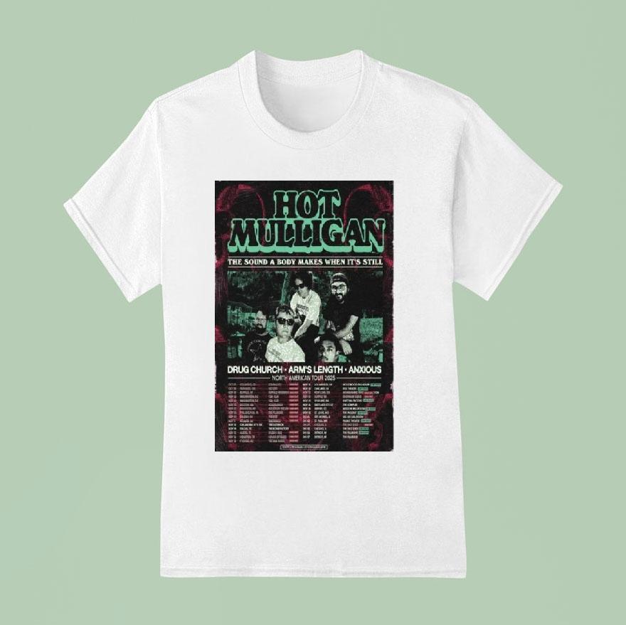 Hot Mulligan North America Tour 2025 Shirt