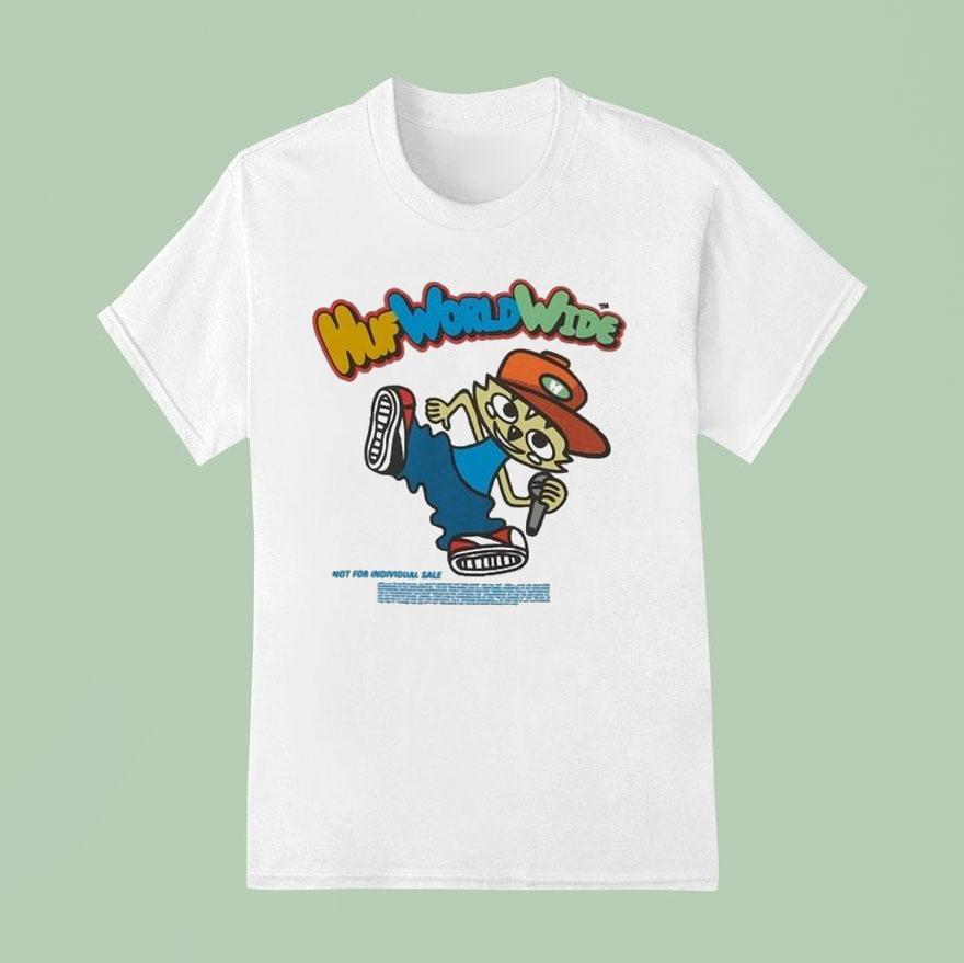 Huf Worldwide Chop Kick Block Shirt