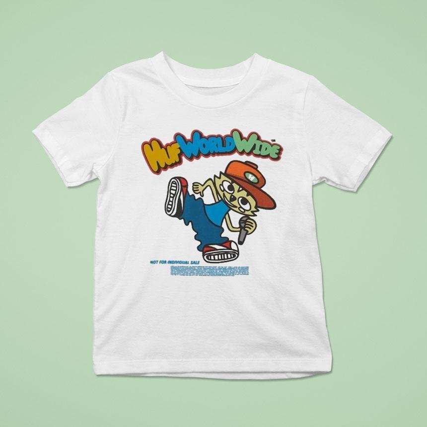 Huf Worldwide Chop Kick Block Shirt