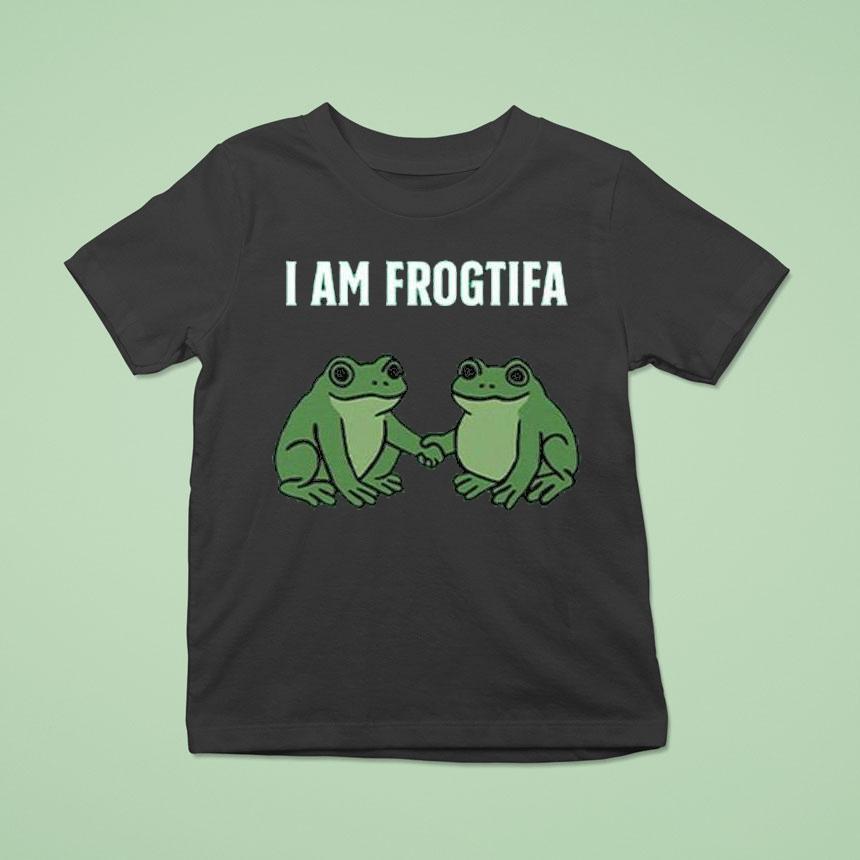 I Am Frogtifa Portland Frog Shirt