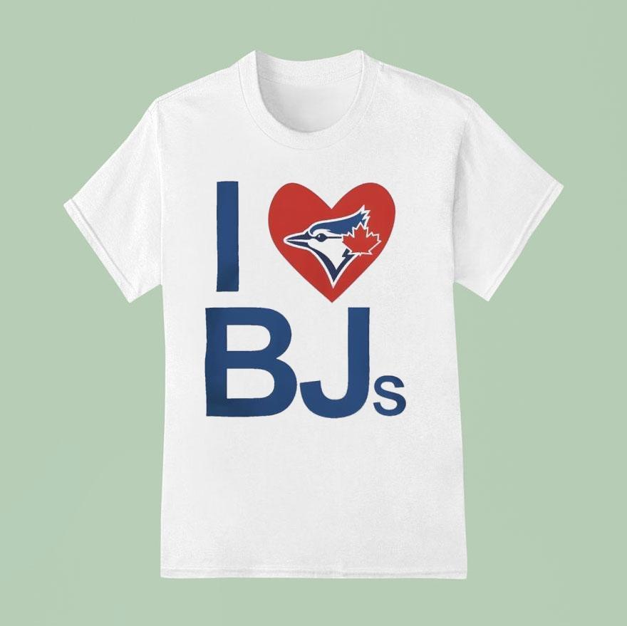 I Love Toronto Blue Jays Logo Shirt