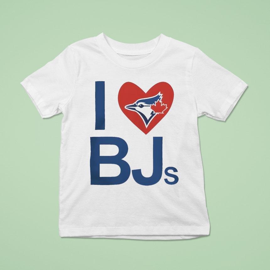 I Love Toronto Blue Jays Logo Shirt