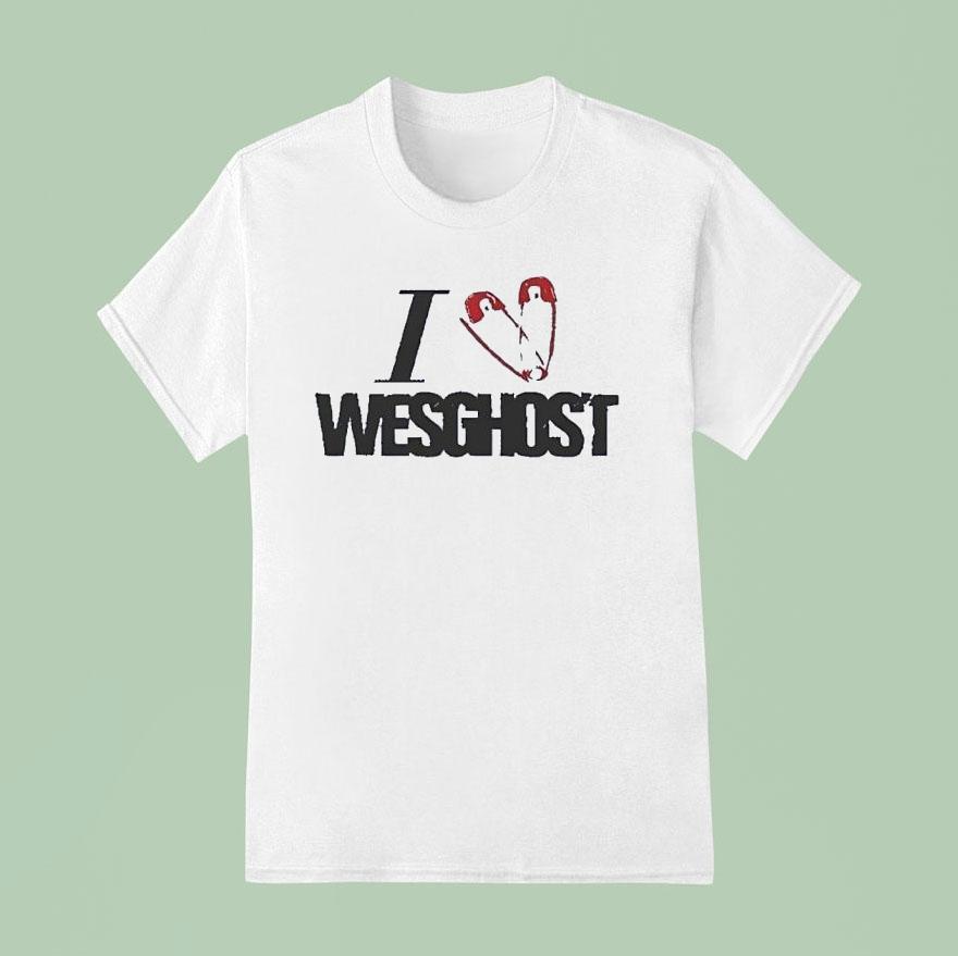 I Love Wesghost 2025 Shirt