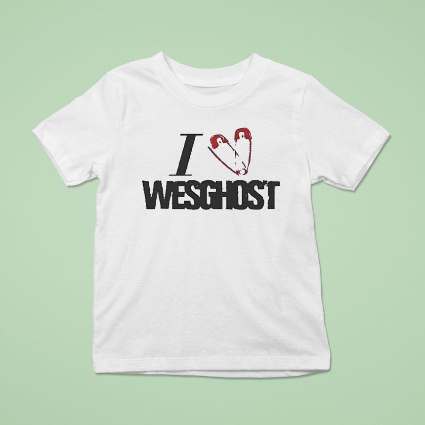 I Love Wesghost 2025 Shirt