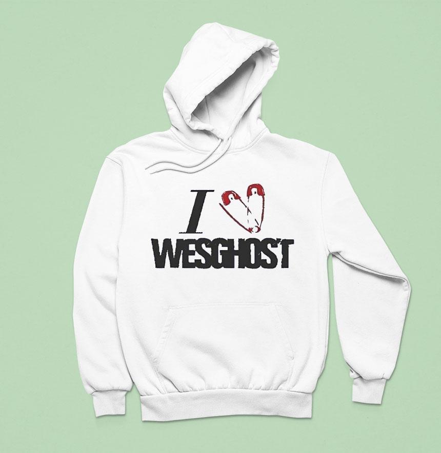 I Love Wesghost 2025 Shirt I Love Wesghost 2025 Shirt