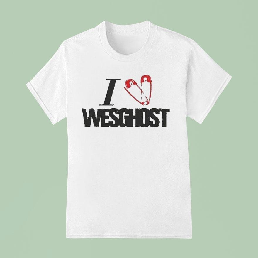 I Love Wesghost Shirt