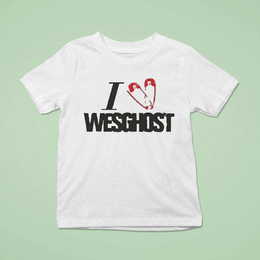 I Love Wesghost Shirt