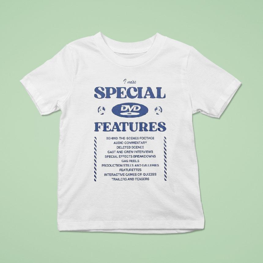 I Miss Dvd Special Features Shirt