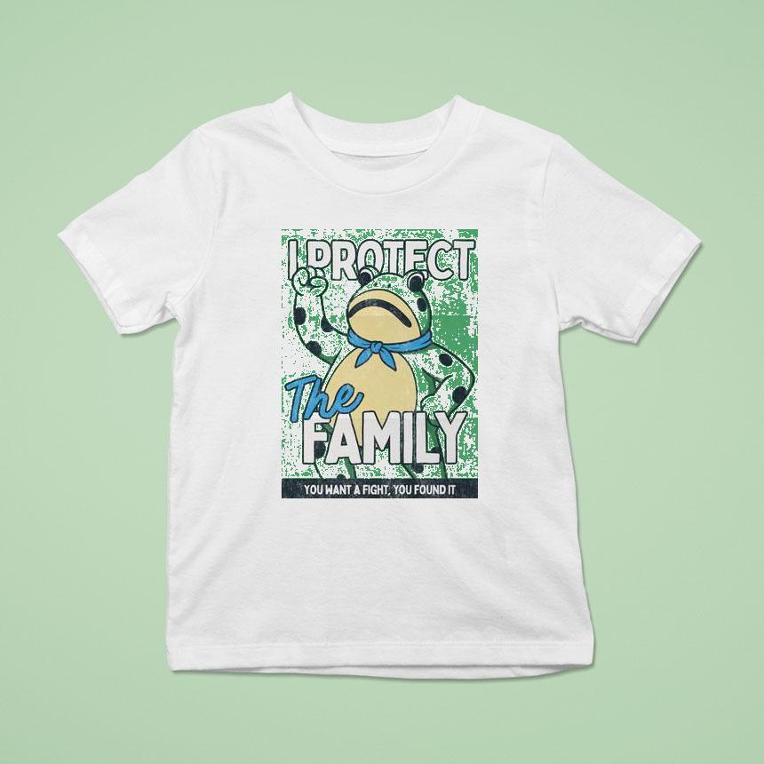 I Protect The Family Frog Shirt