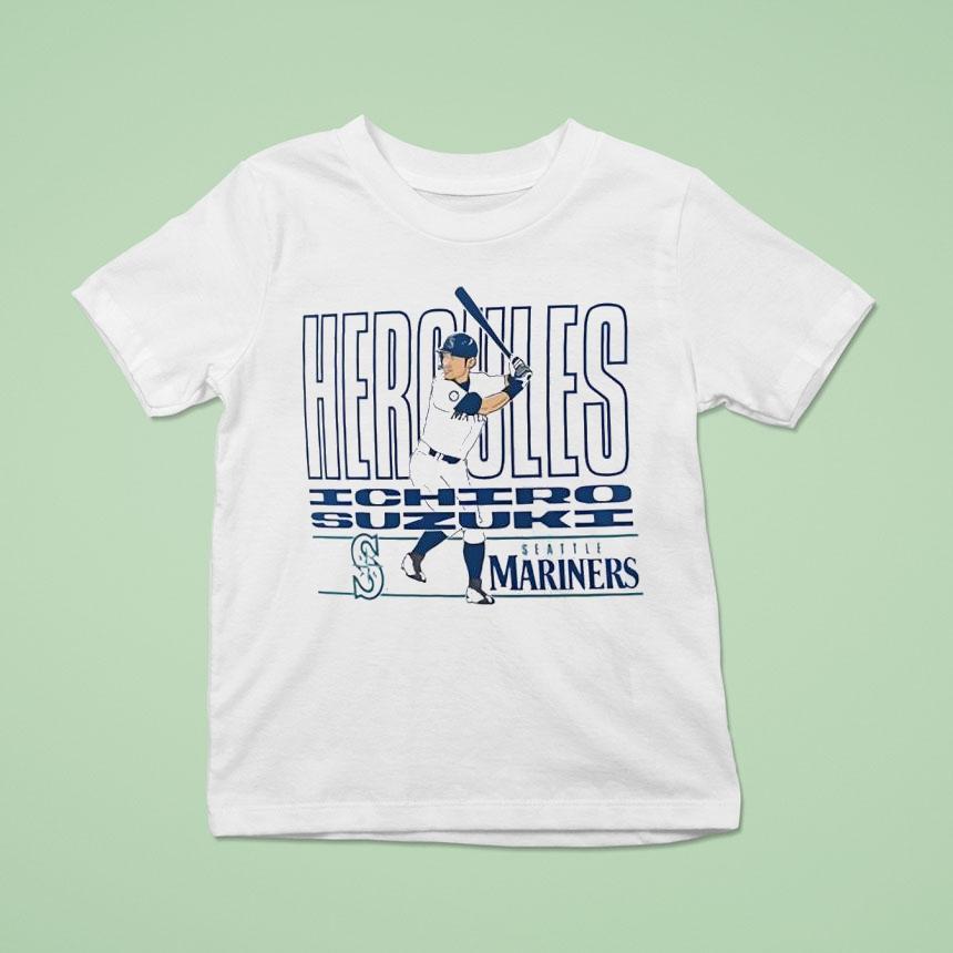 Ichiro Suzuki Seattle Mariners Cooperstown Baseball Shirt