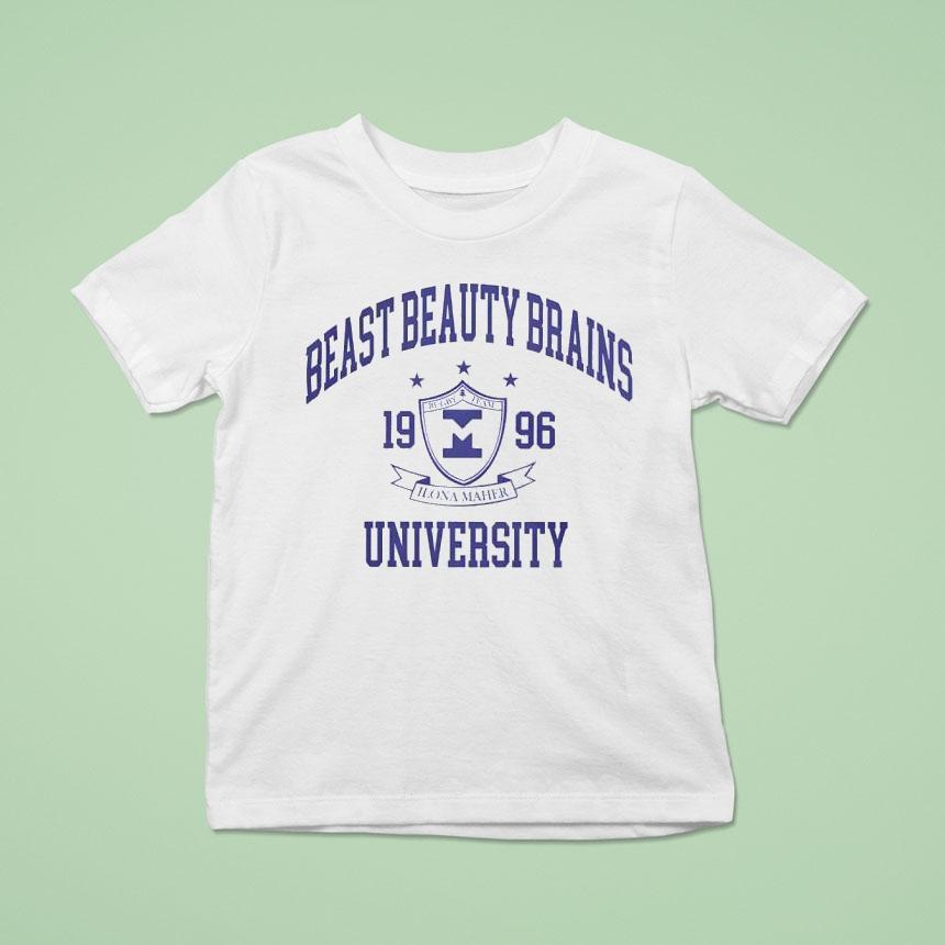 Ilona Maher Beast Beauty Brains University Shirt