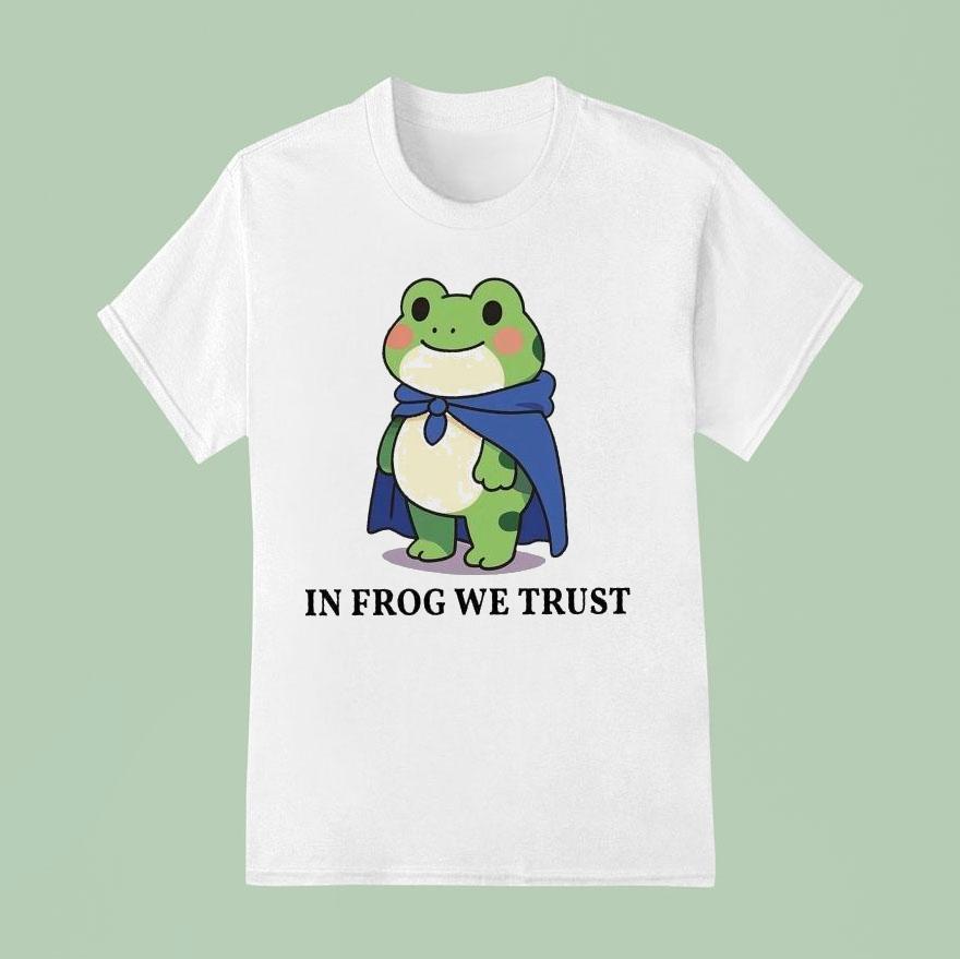 In Frog We Trust Frog Portland Ice Anti Fascism Protest Shirt
