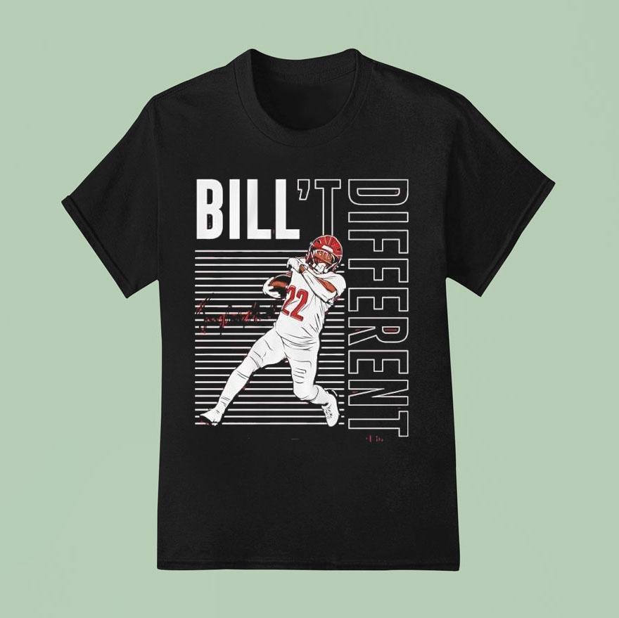 Jacory Croskey Merritt Bill’t Different Graphic Signature Shirt