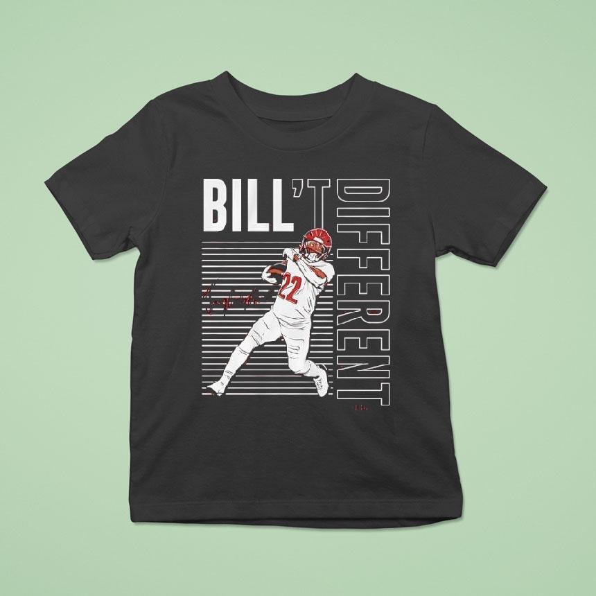 Jacory Croskey Merritt Bill’t Different Graphic Signature Shirt