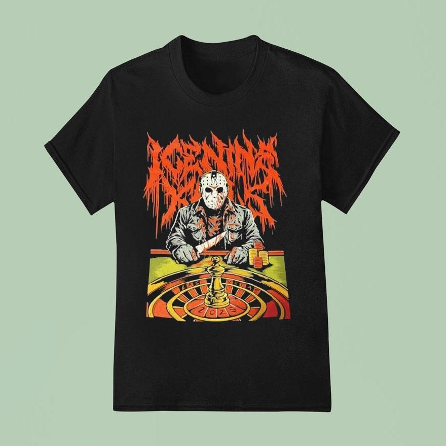 Jason Voorhees Ice Nine Kills When We Were Young In Las Vegas On October 18 And 19 2025 Shirt