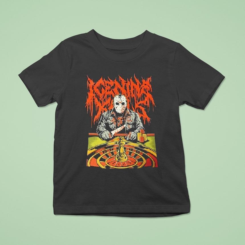 Jason Voorhees Ice Nine Kills When We Were Young In Las Vegas On October 18 And 19 2025 Shirt