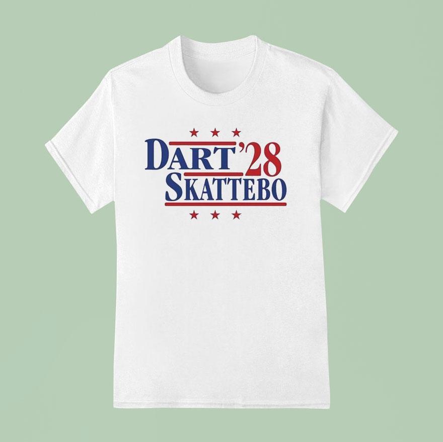 Jaxson Dart And Cam Skattebo New York Giants Football 2028 Shirt