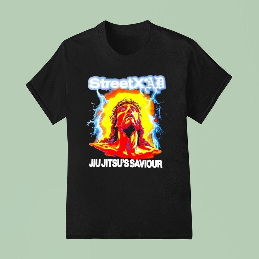 Jesus Christ Streetxad Jiu Jitsu’s Saviour Shirt