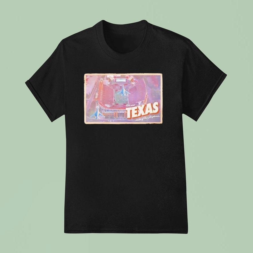 Jet Flyover We Are Texas Home Of The Longhorns Shirt