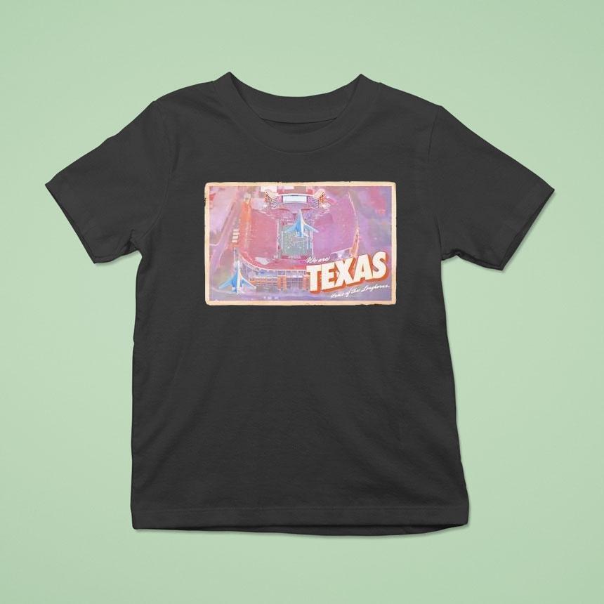 Jet Flyover We Are Texas Home Of The Longhorns Shirt