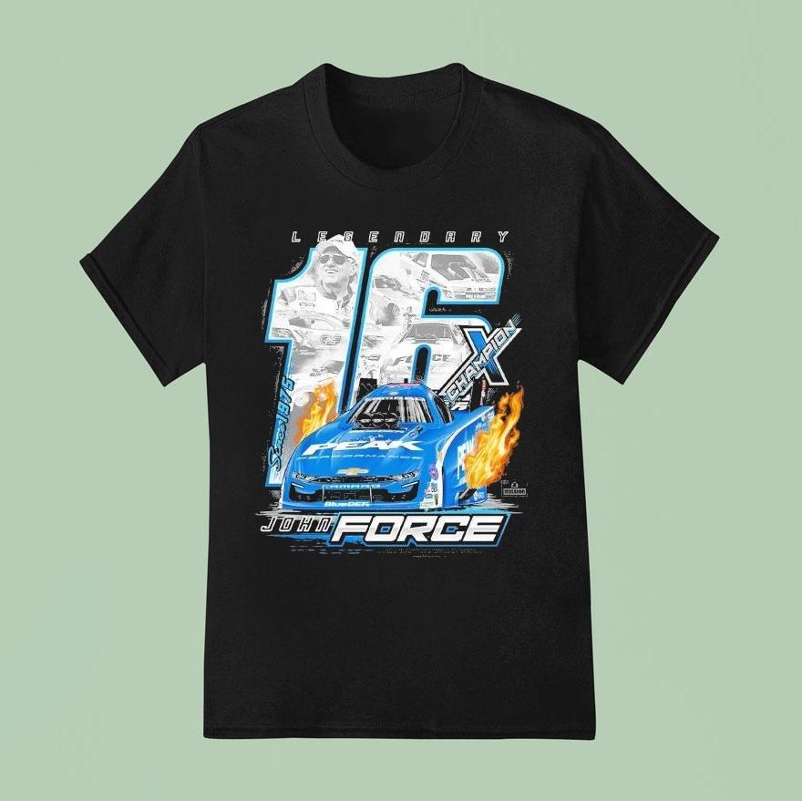 John Force Legendary Heritage Champion 1975 Shirt