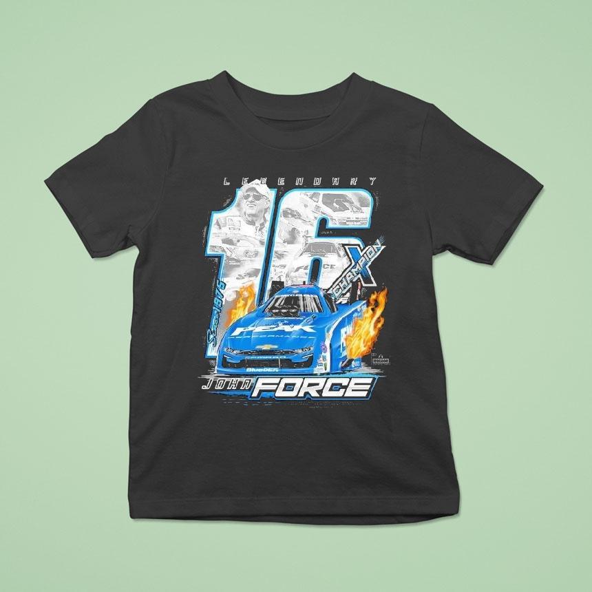 John Force Legendary Heritage Champion 1975 Shirt