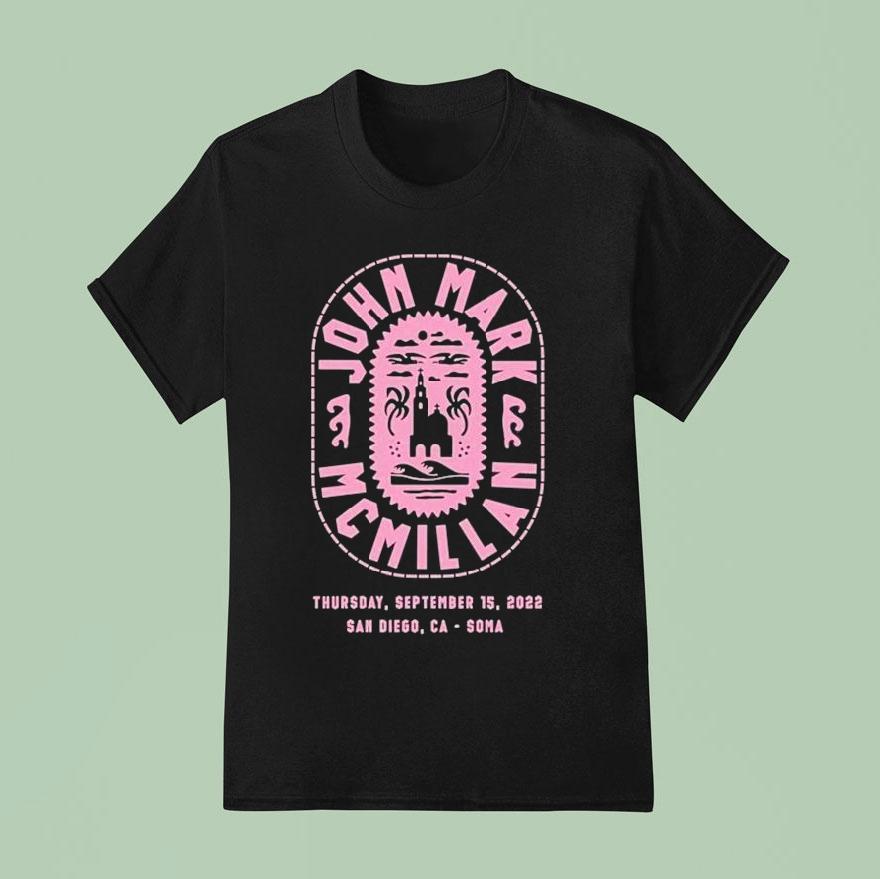 John Mark Mcmillan San Diego Awake In The Dream Tour 2022 Soma Shirt