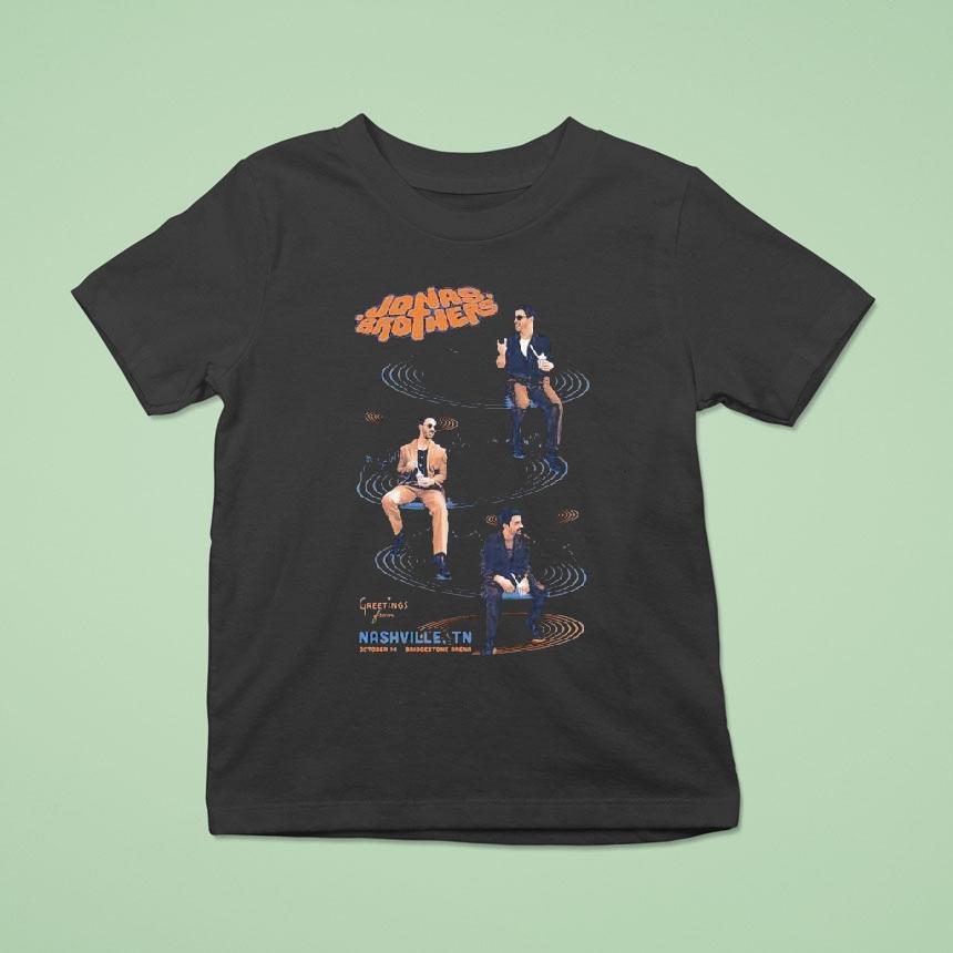 Jonas Brothers At Bridgestone Arena In Nashville Tn On October 14 2025 Shirt