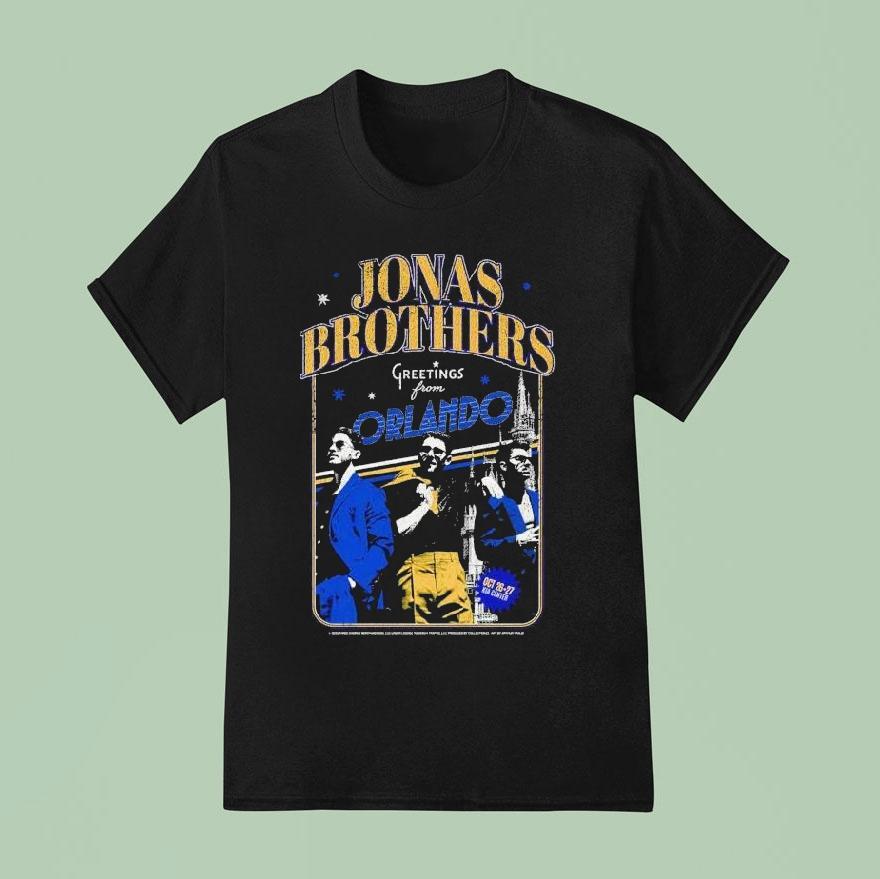 Jonas Brothers Concert Orlando, Florida Oct 26 + 27, 2025 Shirt