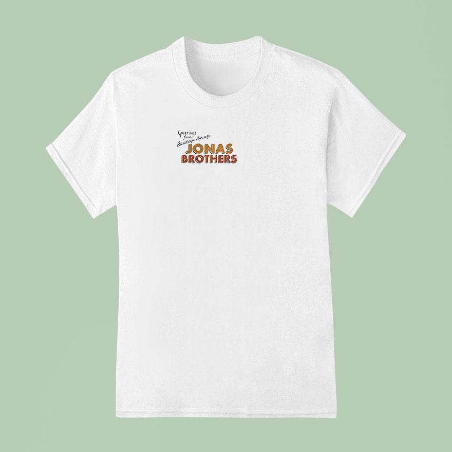 Jonas Brothers Greetings From Your Hometown Saratoga Springs Shirt