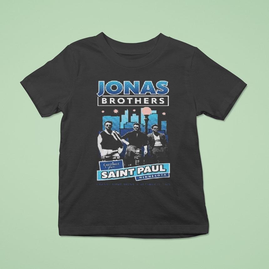 Jonas Brothers St. Paul, Mn October 10 2025 Concert Shirt