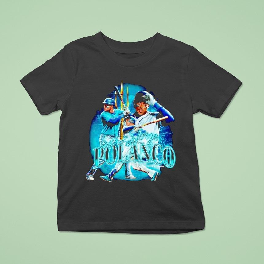 Jorge Polanco Seattle Mariners Baseball Signature Shirt