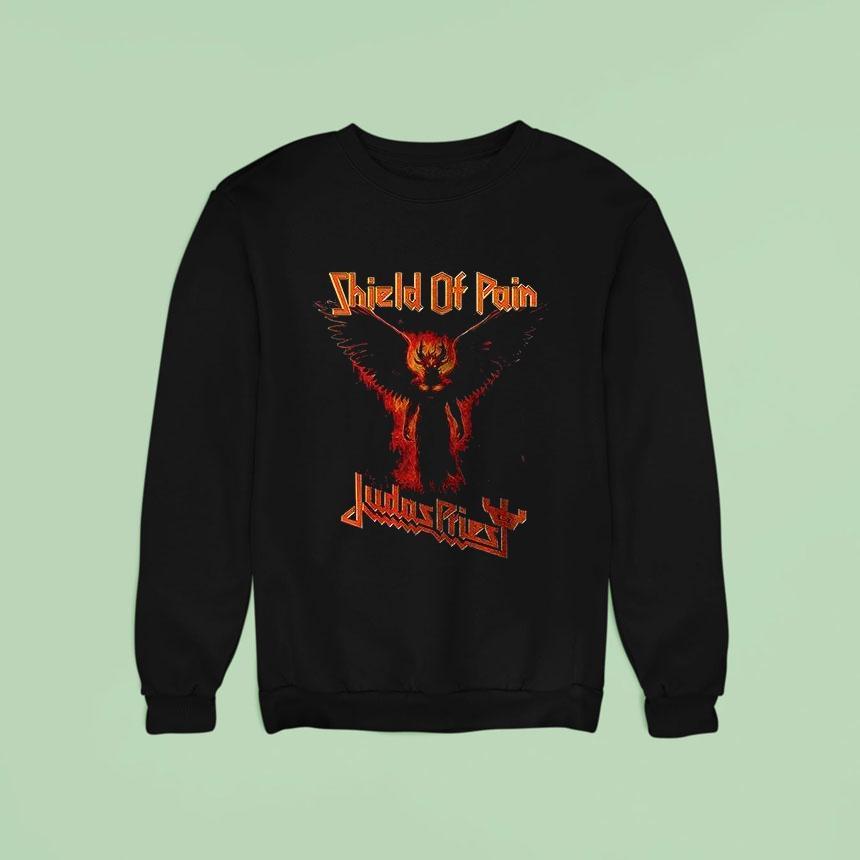 Judas Priest Shield Of Pain Tour 2025 Dates Shirt Judas Priest Shield Of Pain Tour 2025 Dates Shirt