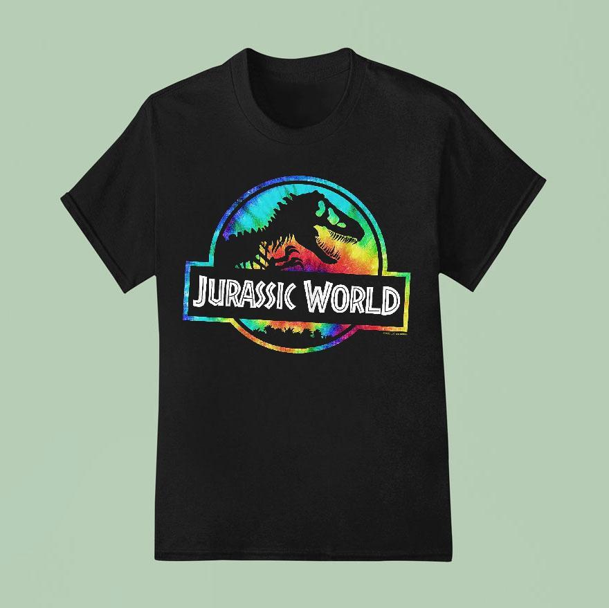 Jurassic World Tie-dye Logo Shirt