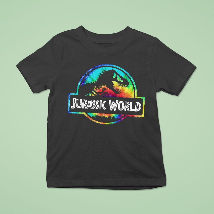 Jurassic World Tie-dye Logo Shirt