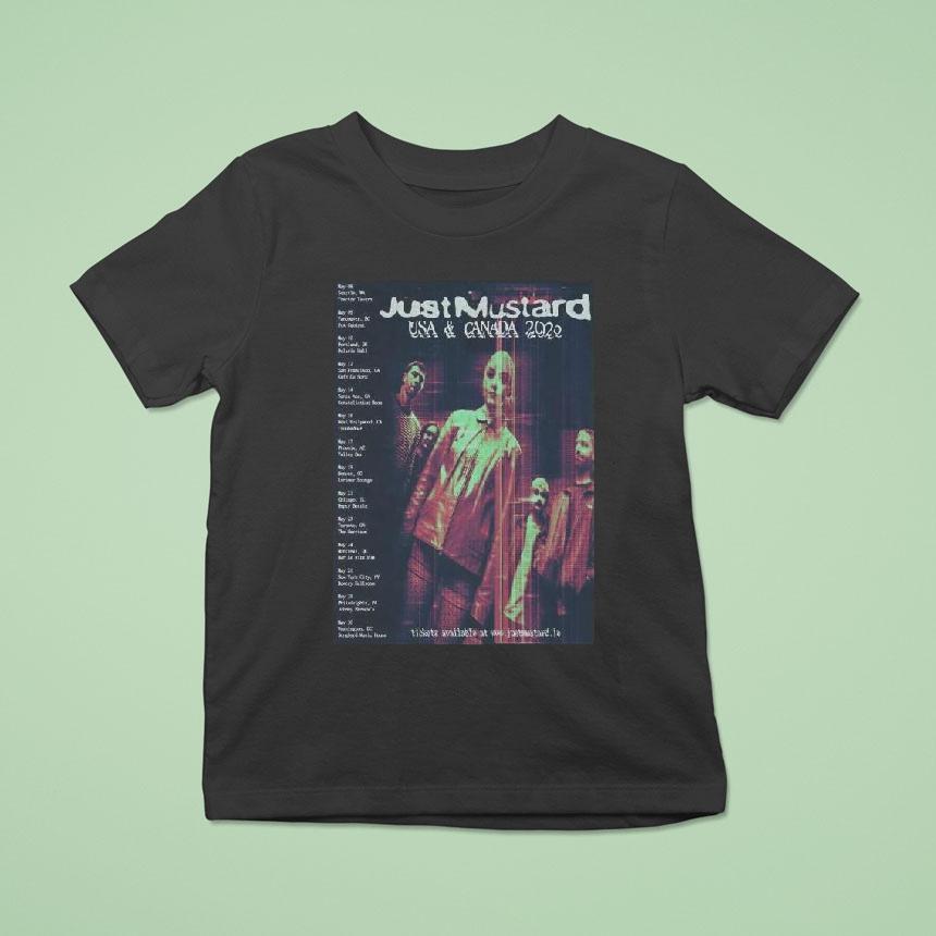 Just Mustard American And Canada Tour 2026 Shirt