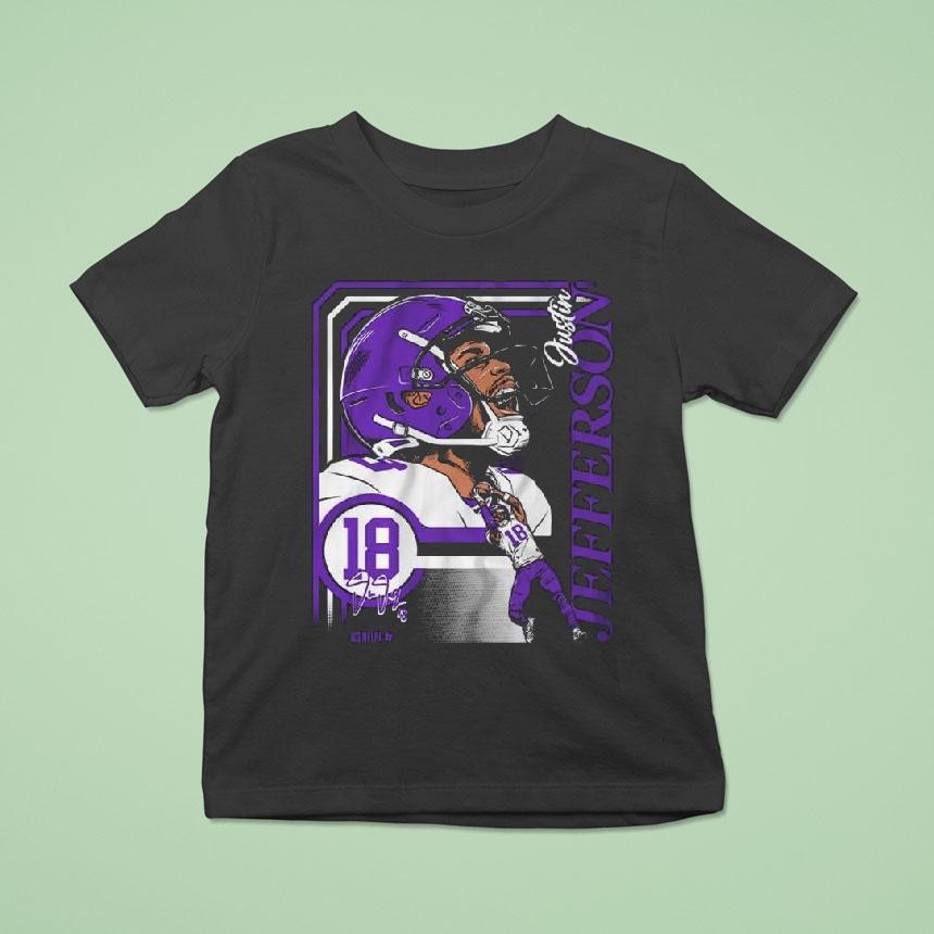 Justin Jefferson Collage Frame Shirt