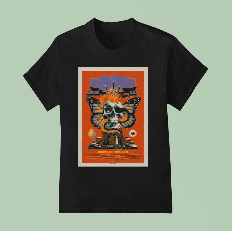 Kadavar + Slomosa O.r.b Tour European 2025 Shirt