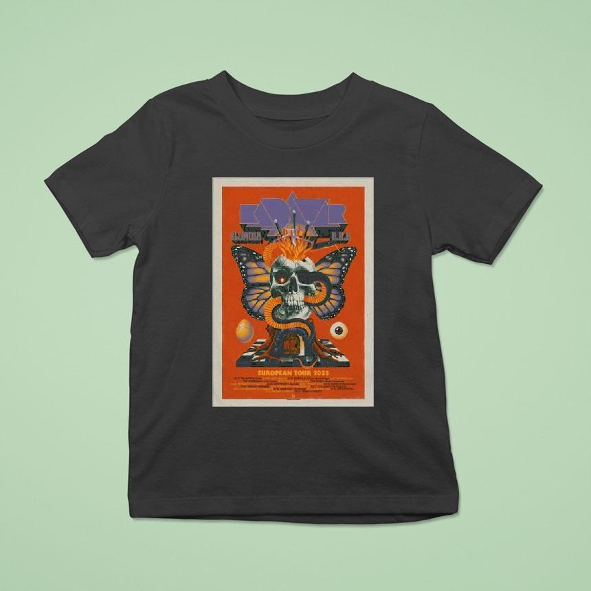 Kadavar + Slomosa O.r.b Tour European 2025 Shirt