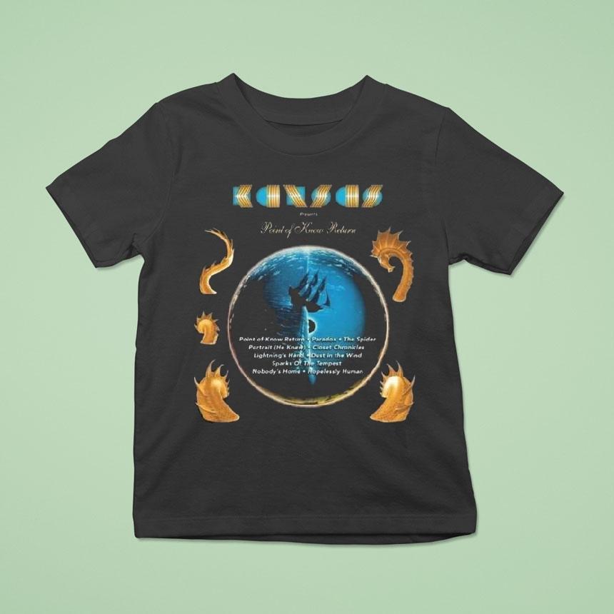 Kansas Band Tour 2023 Another Fork In The Road 50th Anniversary Vintage Shirt