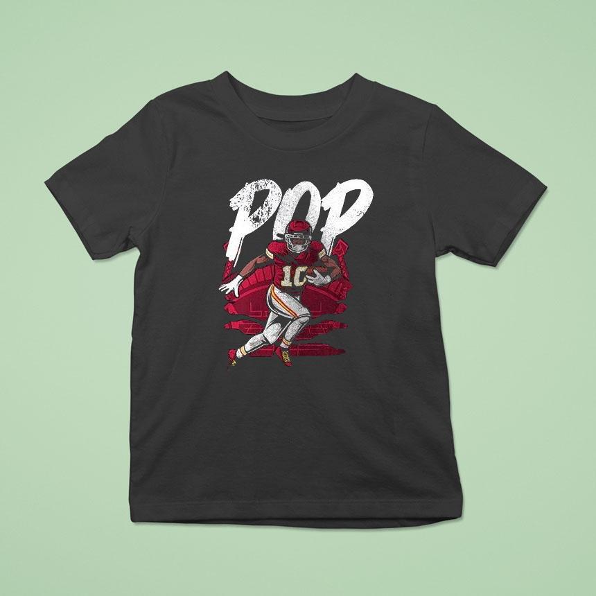 Kansas City Chiefs Isiah Pacheco Pop Art Shirt