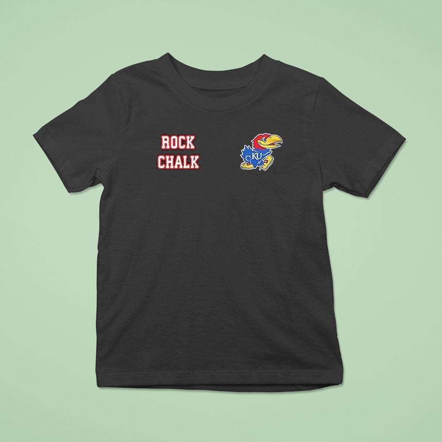 Kansas Jayhawk Rock Chalk Logo Shirt