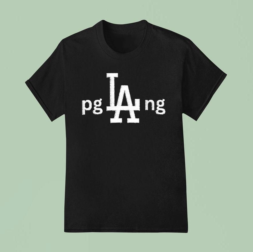 Kendrick Lamar Pglang Los Angeles Dodgers Shirt