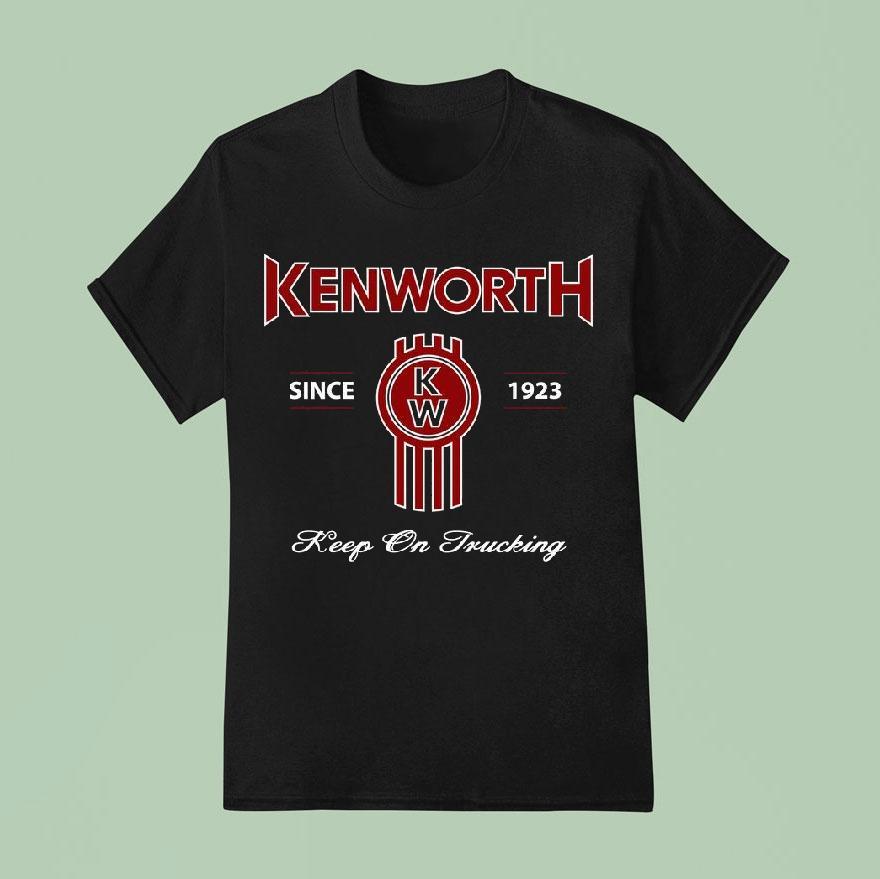 Kenworth Logo Keep On Trucking Shirt