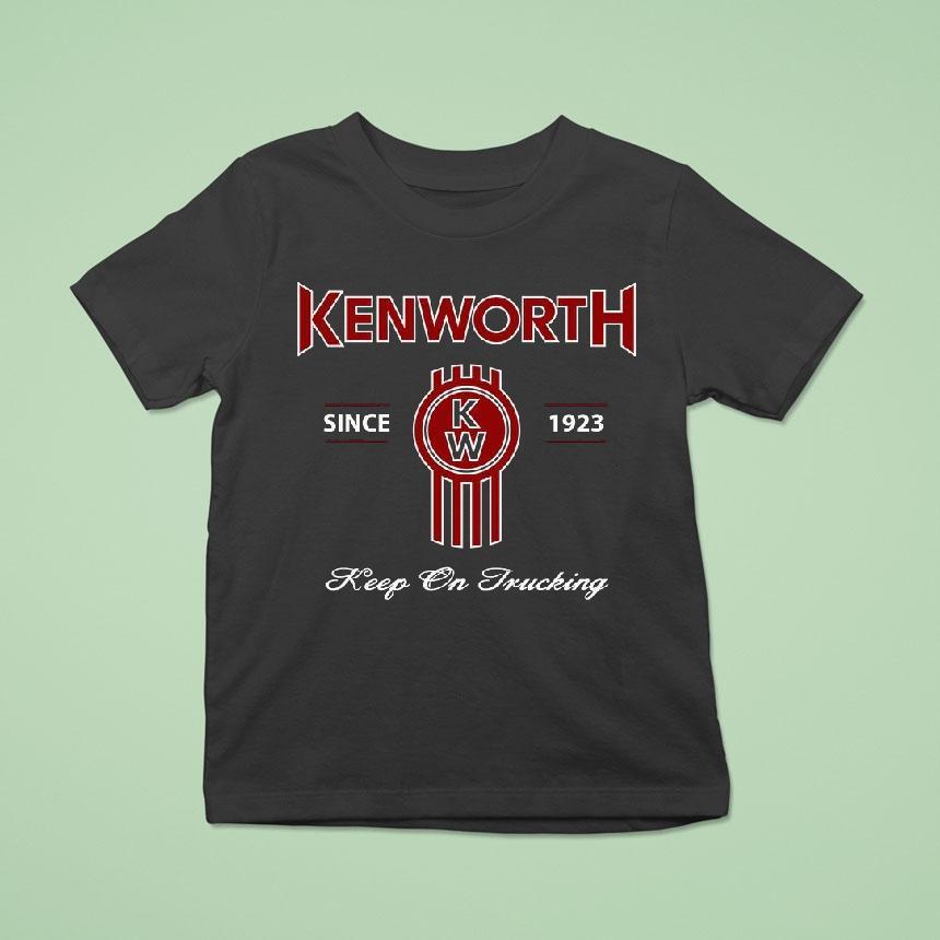 Kenworth Logo Keep On Trucking Shirt