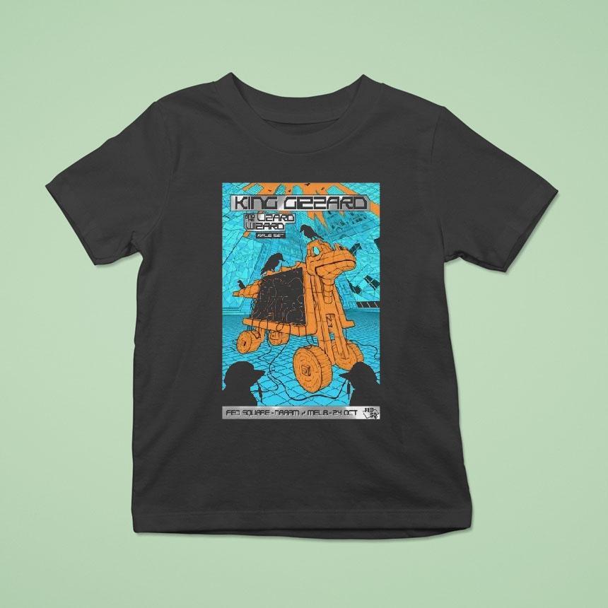 King Gizzard And The Lizard Wizard 10.24.2025 Melbourne, Australia Shirt